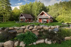 Puhkemajad Torm ja Tuul Võrtsjärve ääres